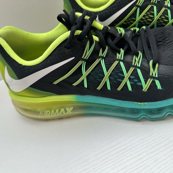 Nike Air Max 2015 Volt Hyper Jade Athletic Shoes 698902-003 Men's Size 9 - Picture 15 of 15